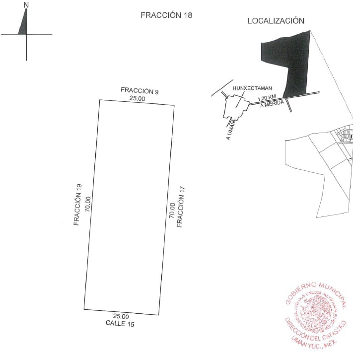 9 de 9: PLANO LOTE