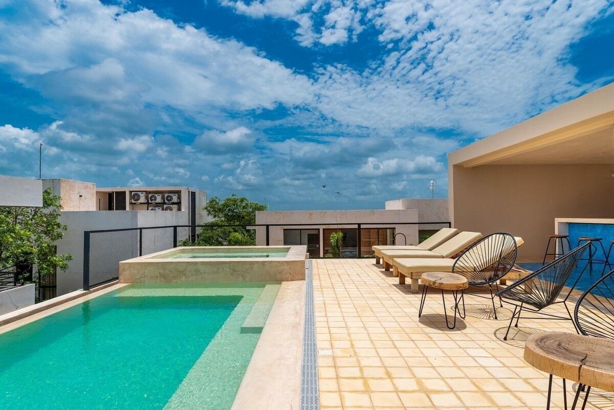 1 de 21: Rooftop - Alberca en Areas Comunes