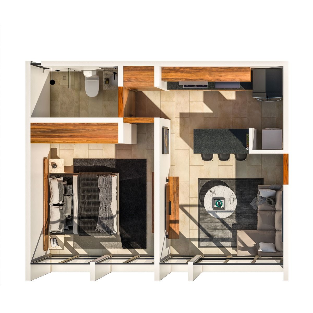 Departamento en Venta de UNA RECÁMARA en la Colonia México, Mérida Yucatán - foto 5