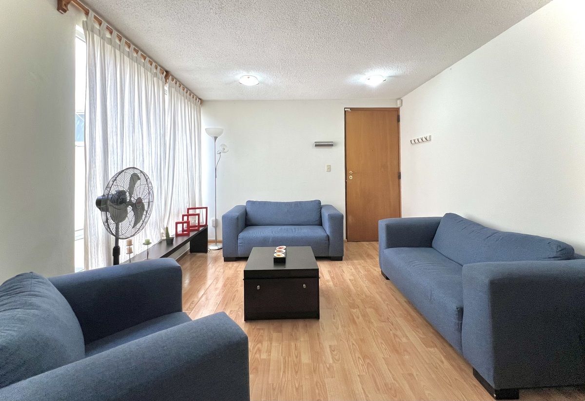 RENTA DEPARTAMENTO AMUEBLADO EN NAPOLES, foto 1 de 19
