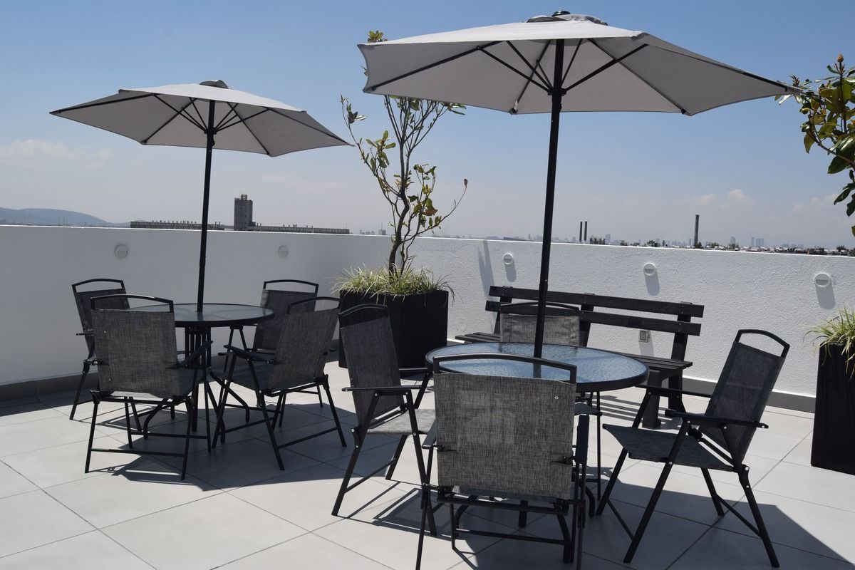 18 de 18: Roof garden perfecto para eventos