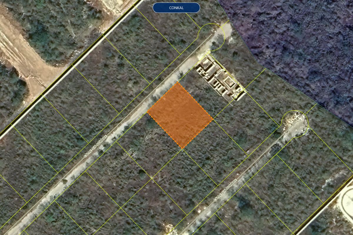 Terreno Residencial de 375 m2 en Privada Zona Norte, Conkal, Merida