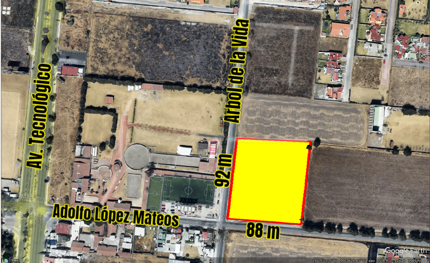 Venta Terreno / Lote Bellavista - Metepec