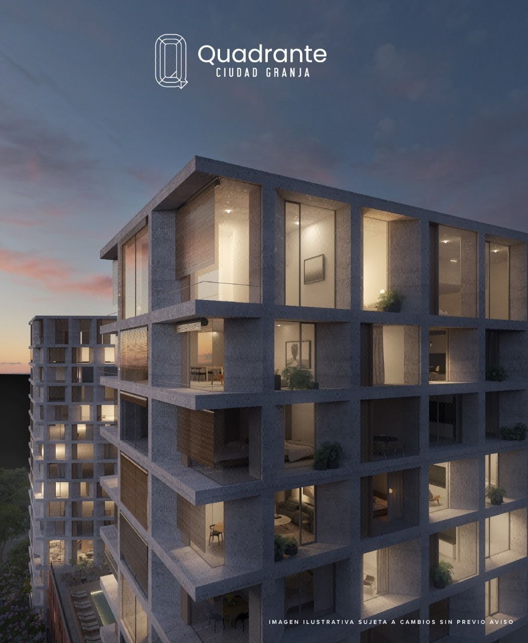Departamentos en Preventa en Ciudad Granja - Quadrante en Zapopan, Jalisco
