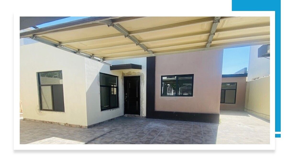 2 de 18: Vista del Frente de la Vivienda una sola planta