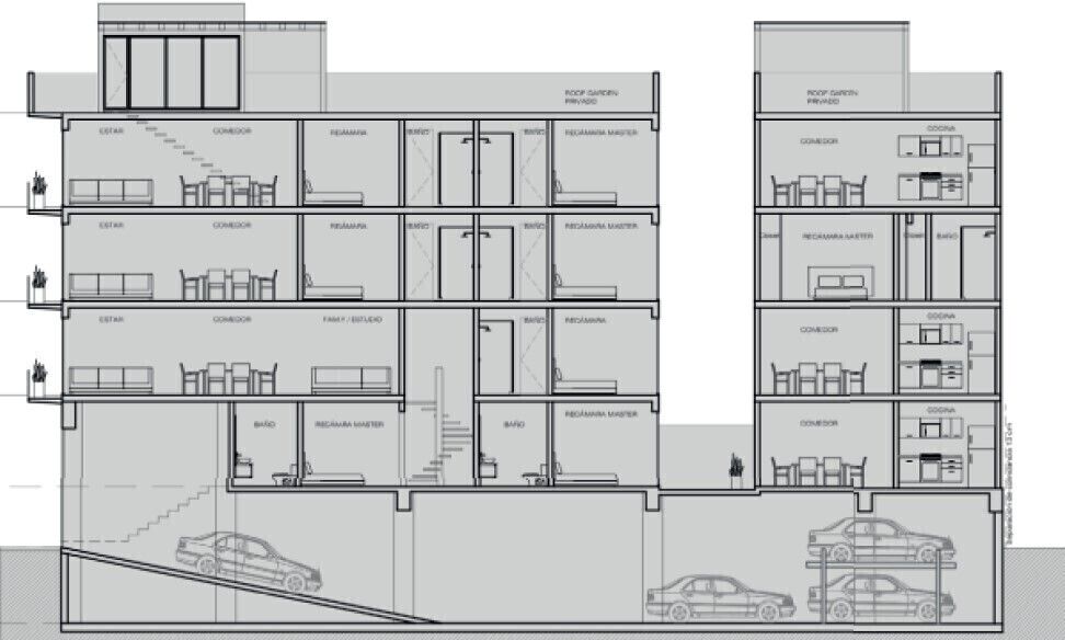 33 de 34: Corte Longitudinal de Tajin 32