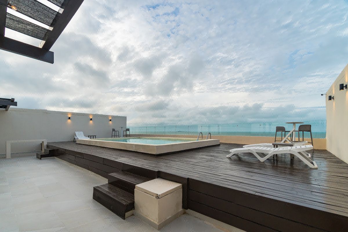 Departamento en Venta en la Playa Cerca del Mar en Chicxulub, Amueblado
