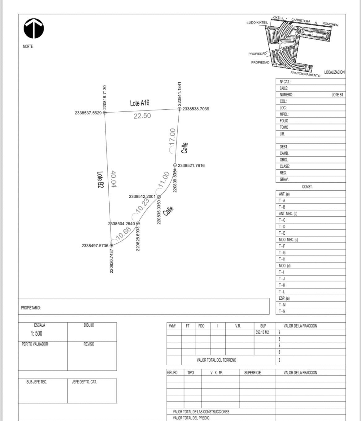 Venta Terreno Residencial en Jardines de Rejoyada