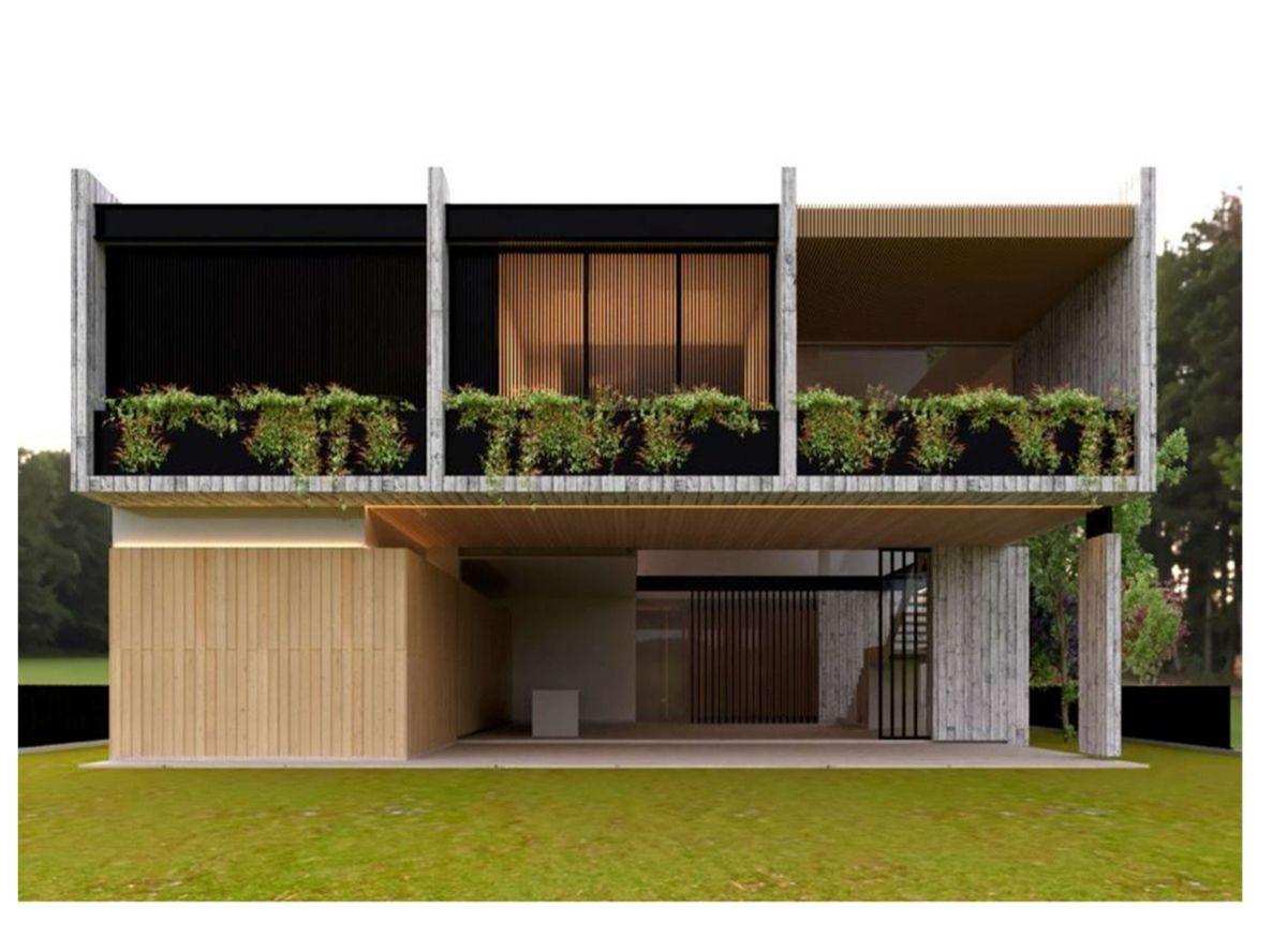 6 de 20: Fachada posterior