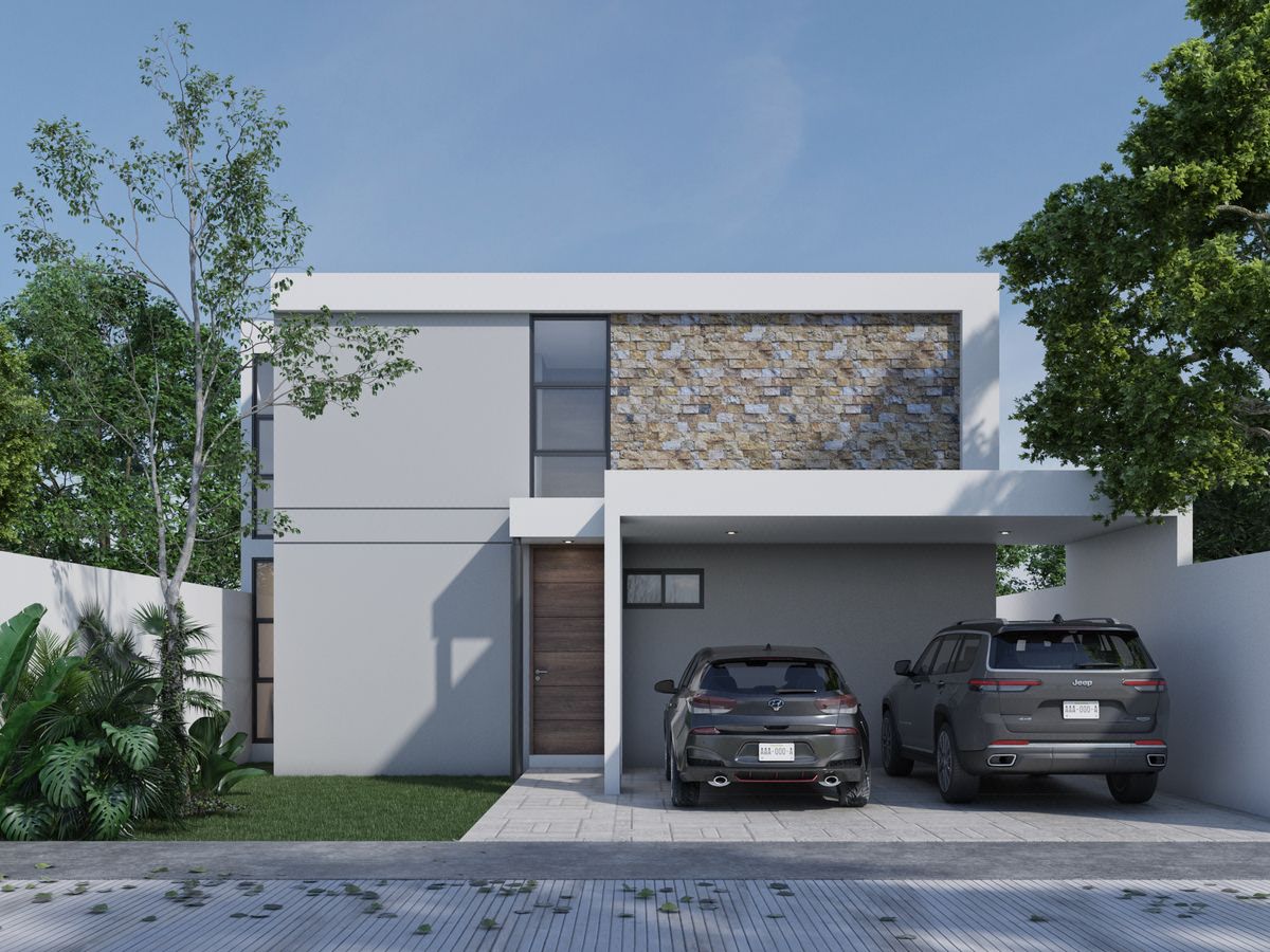 Casa en Venta de 2 Recámaras en Privada Gran Bosco, Conkal Entrega Inmediata
