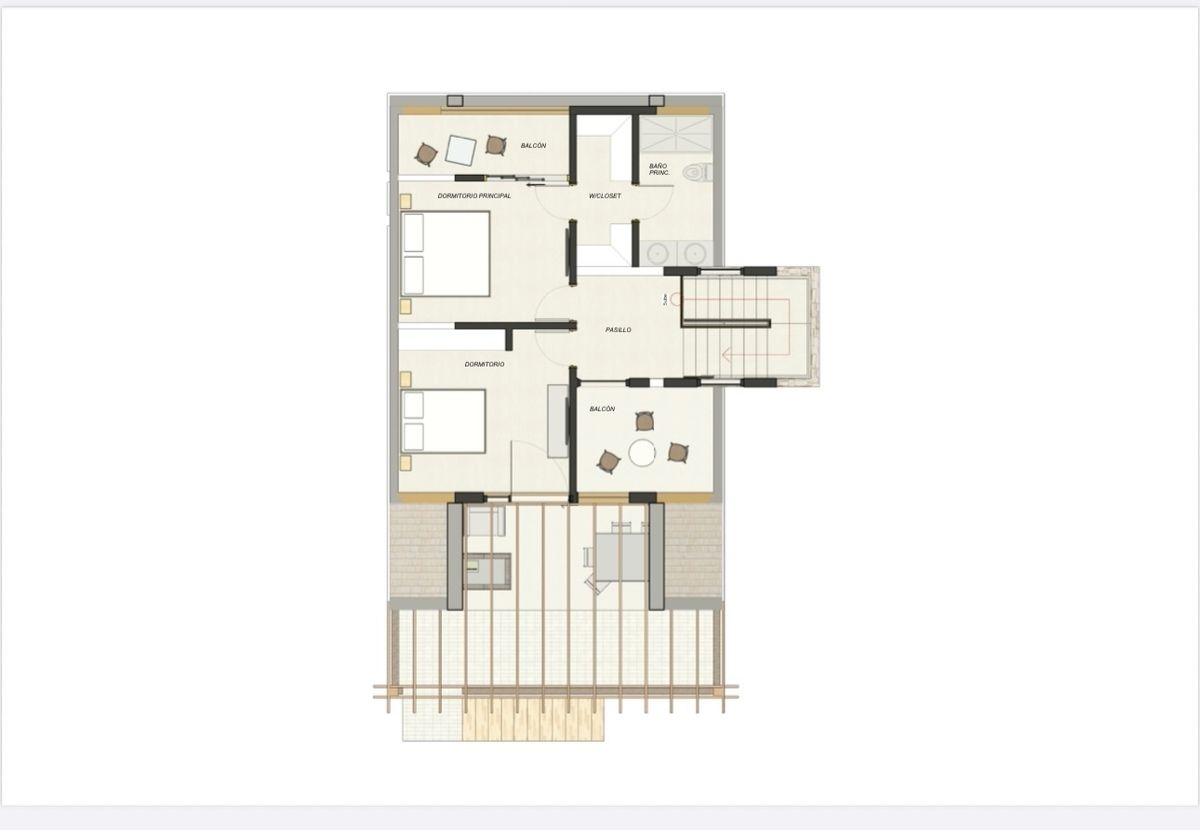 5 of 24: Floor plan 2nd floor bungalow