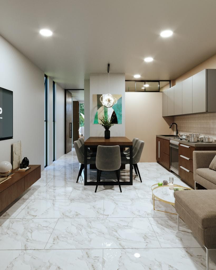 Departamento en Venta en Kalea. Temozón Norte, Mérida