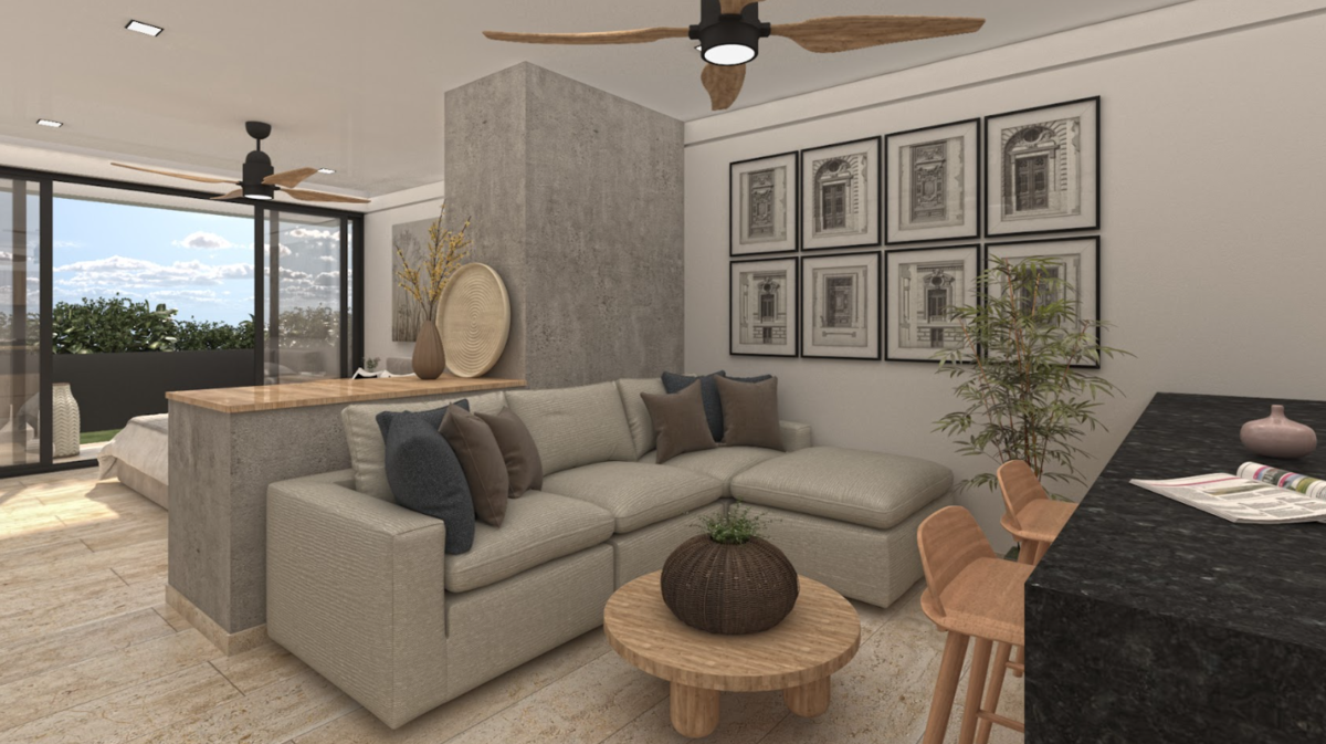 Estudio en venta en sodzil norte merida