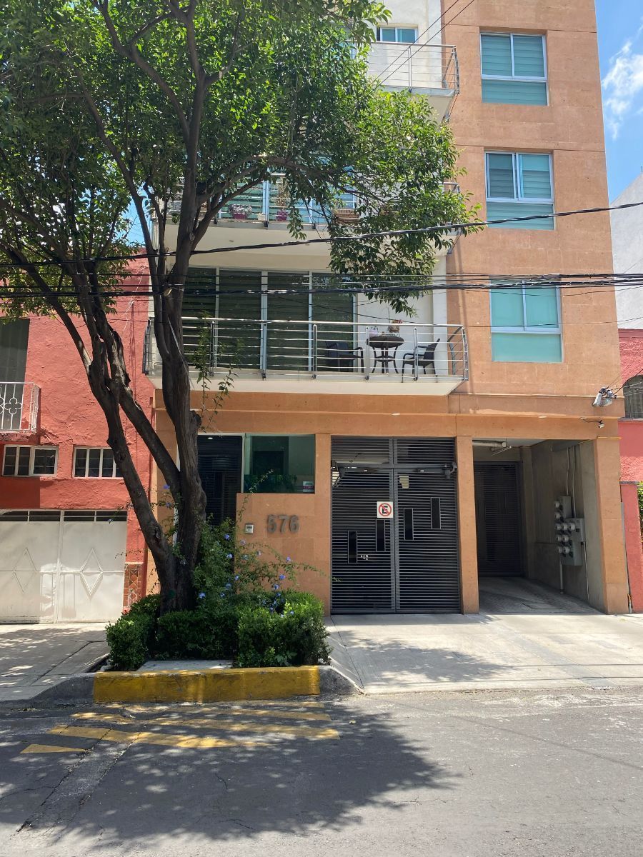 Departamento en renta calle pitagoras col narvarte