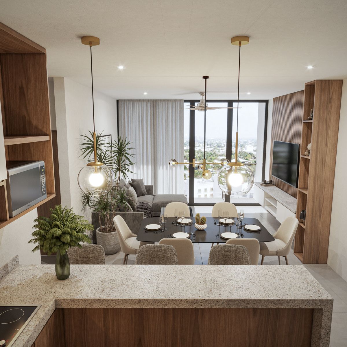 Departamento en Venta en el Norte de Mérida Yucatán