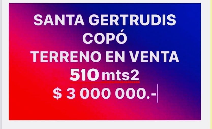 LAND SANTA GERTRUDIS COPÓ, photo 1 of 5