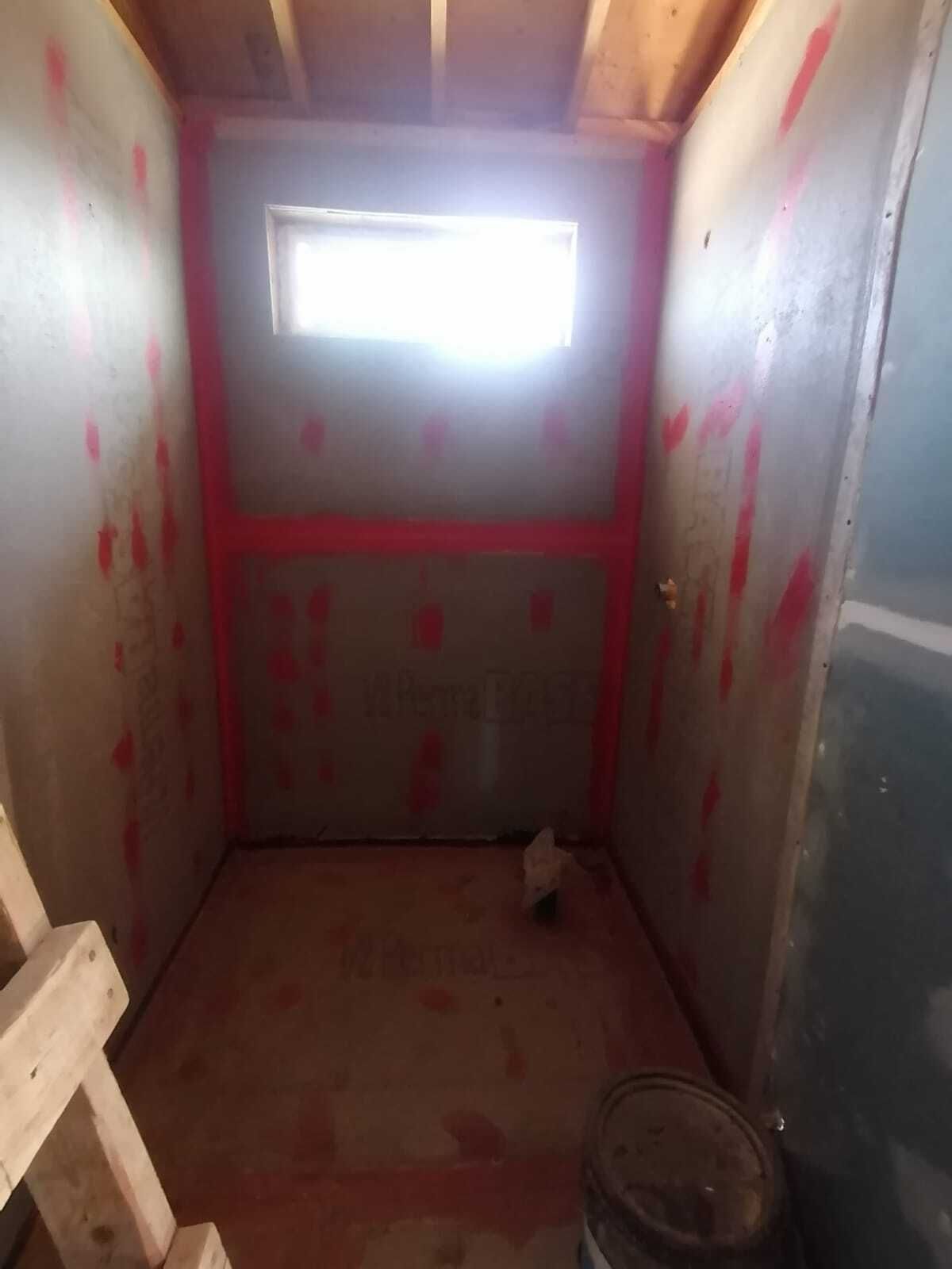 Baño en 2do piso (en construcción)