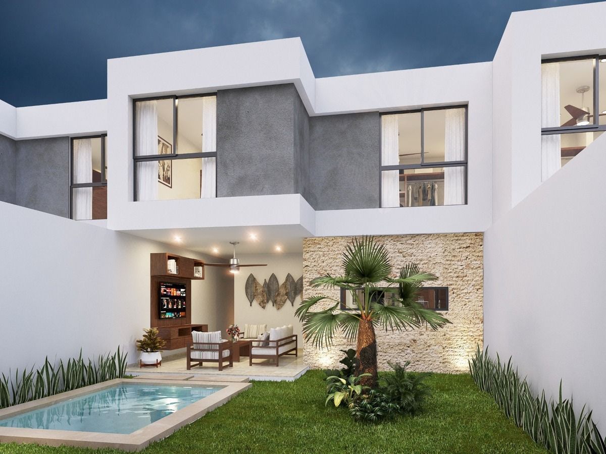 Casa en Venta Tipo Townhouse de DOS PLANTAS en Dzityá, Mérida Yucatán. - foto 2