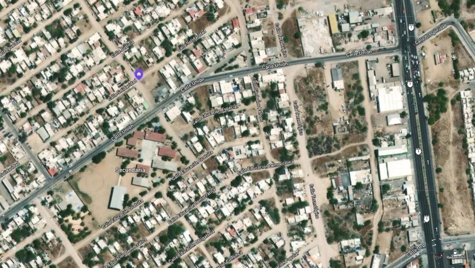15 de 15: ubicación satelital