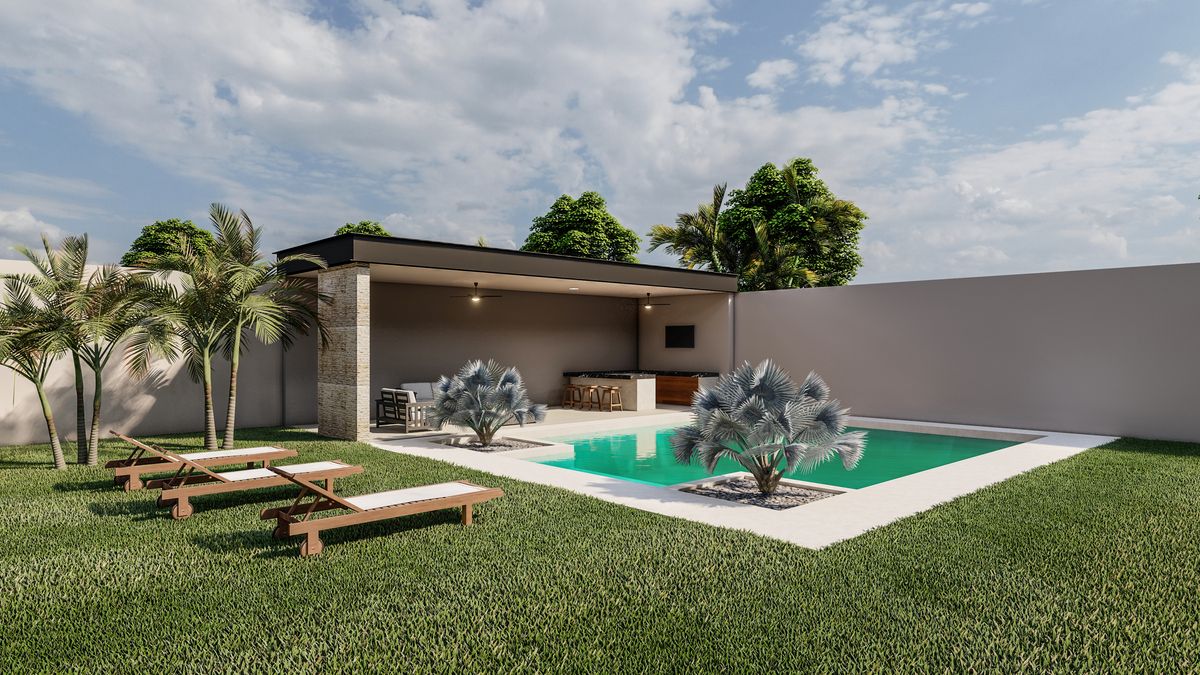 40 de 46: TERRAZA ALBERCA