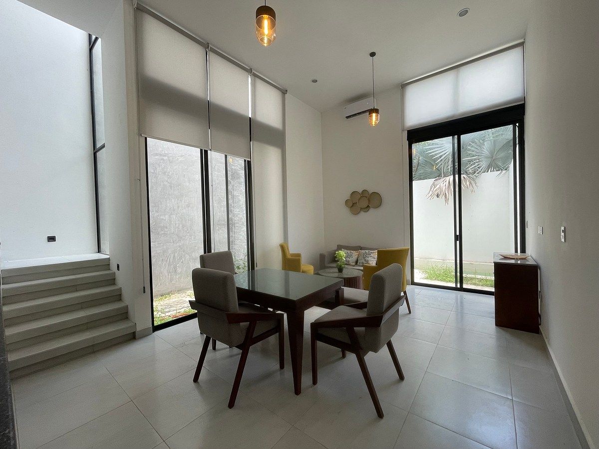 House for rent furnished and with pool in the north area of Mérida, photo 1 of 20