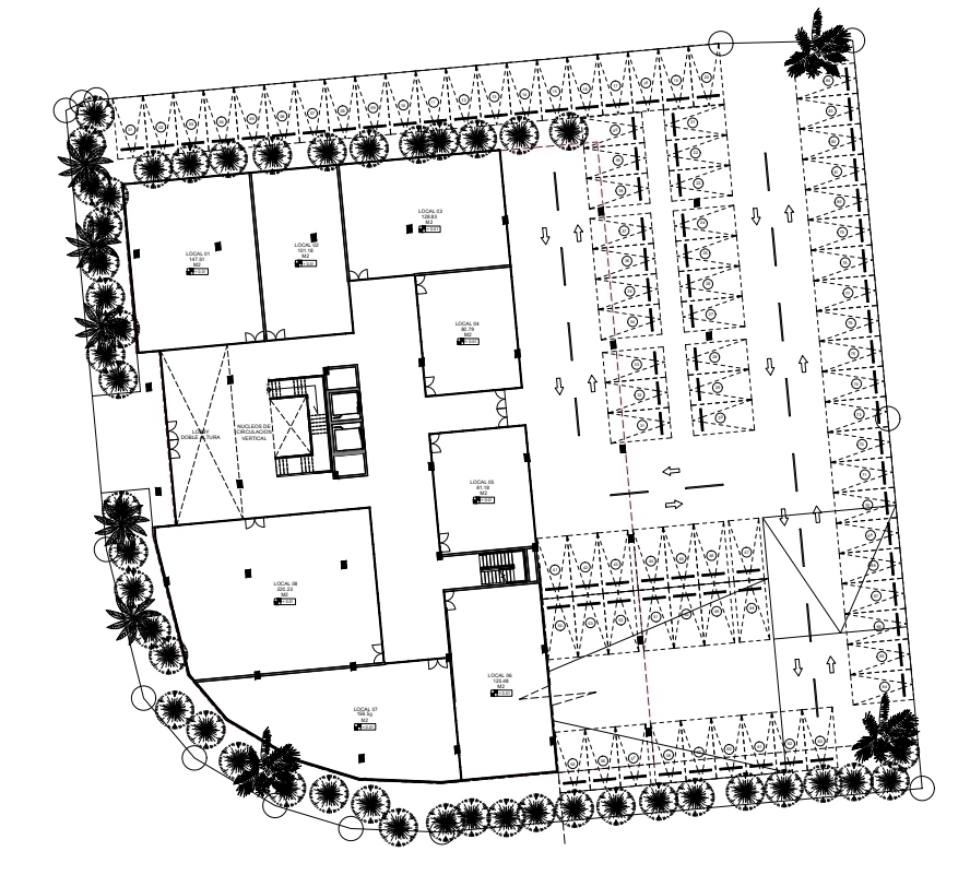 2 de 14: Plano de conjunto primer nivel