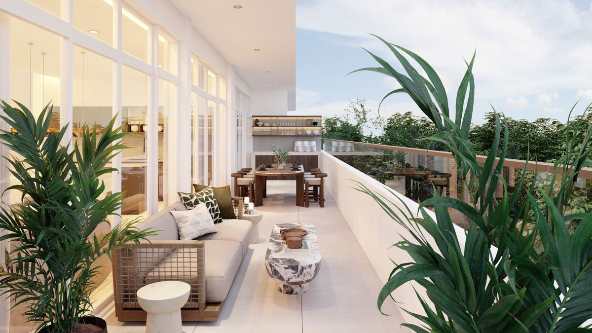 Departamento Estilo Miami En Prevente Al Norte De Mérida