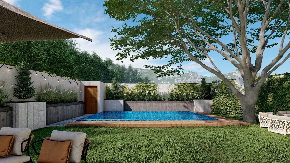 8 de 28: Patio Trasero / Alberca