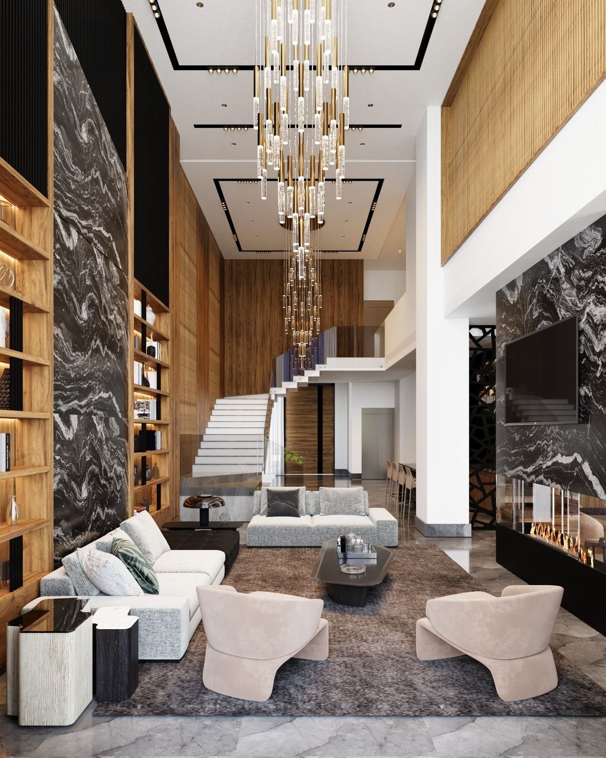 6 de 18: Recibidor / Acceso a la planta alta