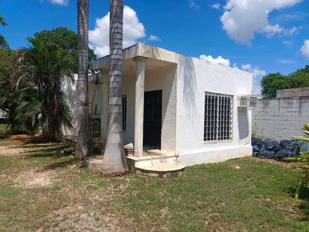 TERRENO  CON ALBERCA Y CONSTRUCCIÓN EN CHOLUL, MERIDA, YUCATÁN, foto 1 de 29