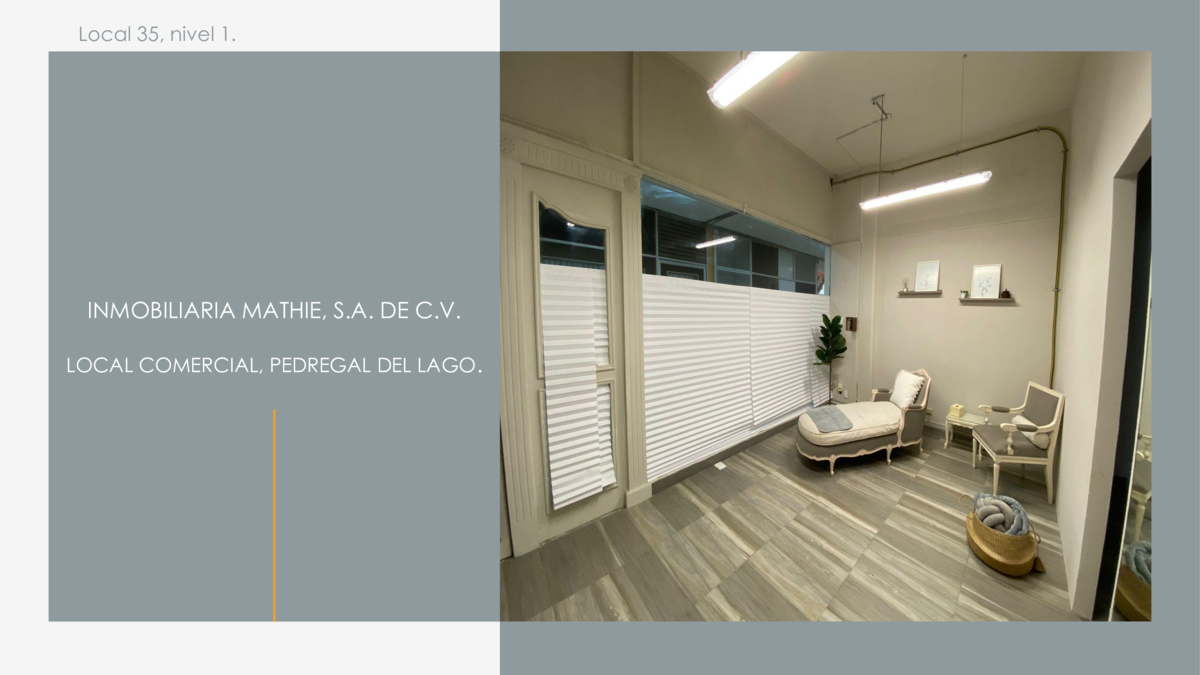 Local comercial en Fuentes del Pedregal