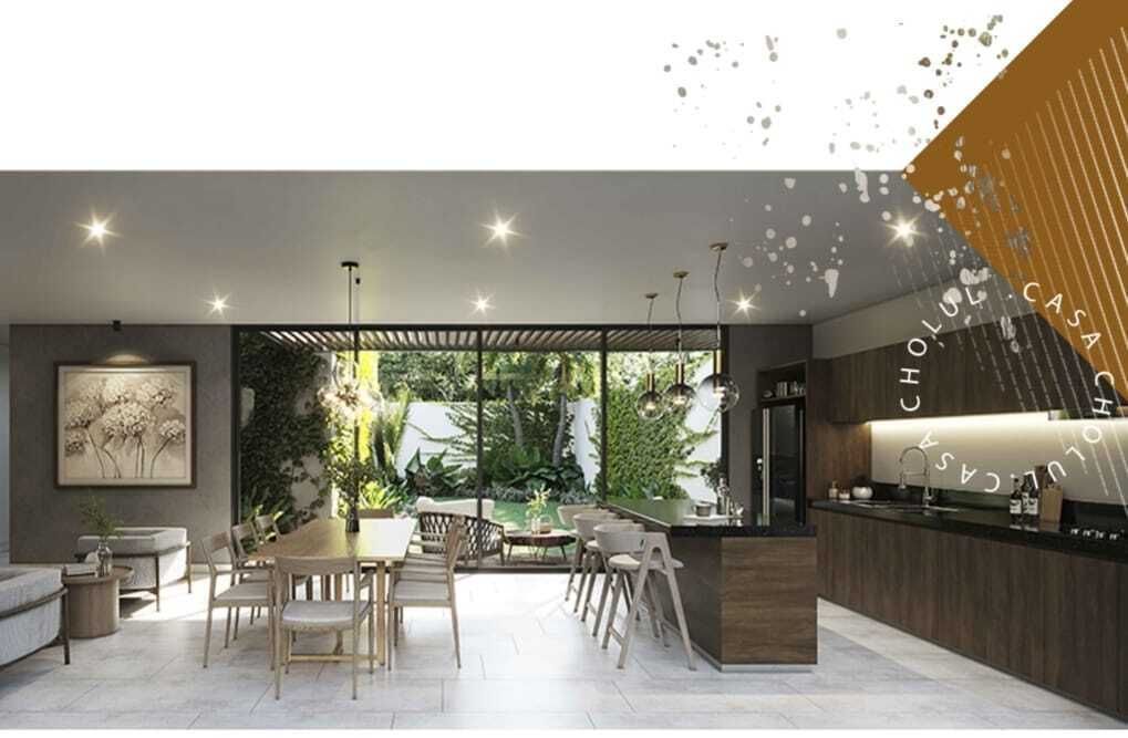 5 de 5: Estancia sala, comedor, cocina