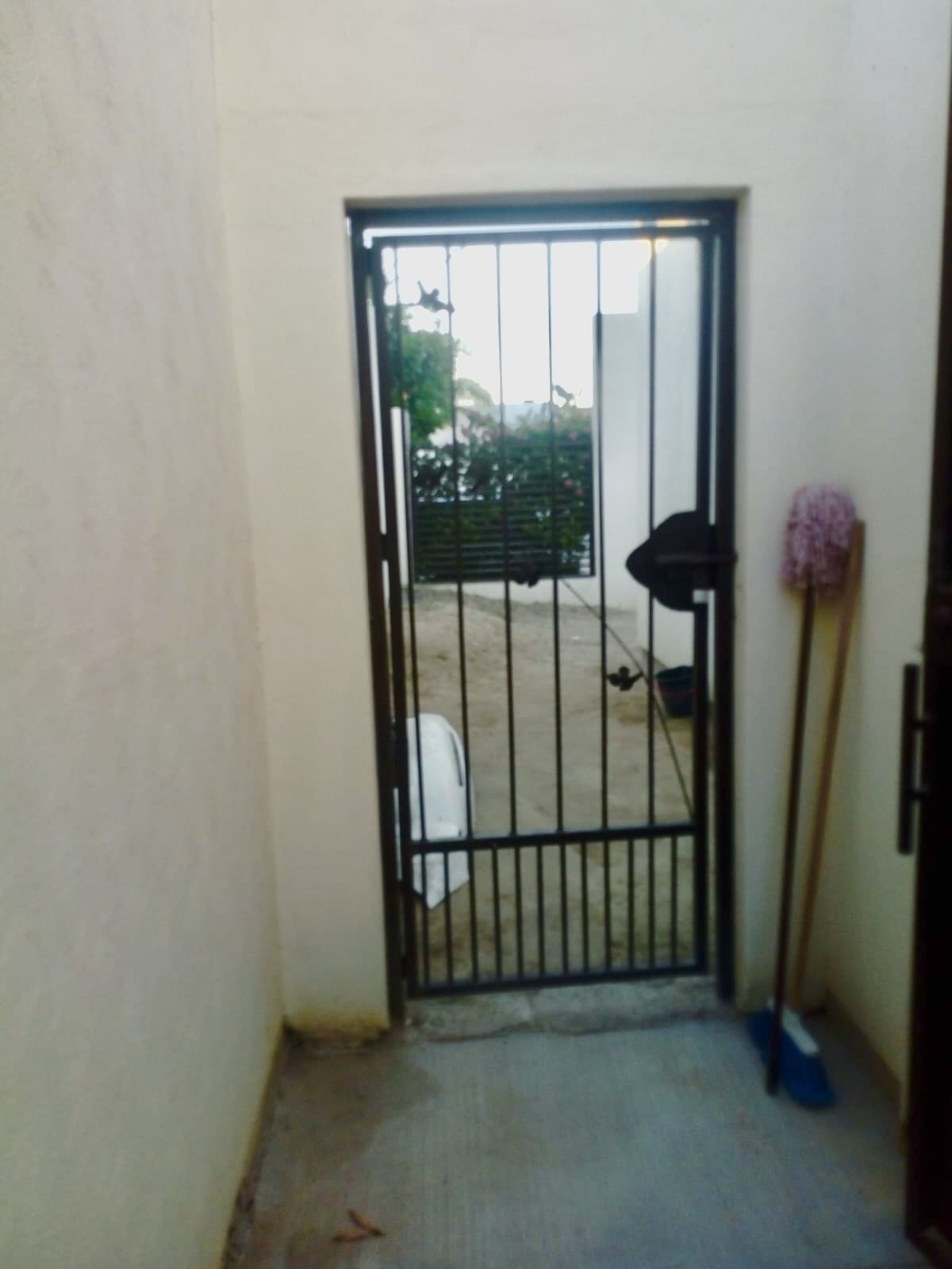 Pasillo de servicio