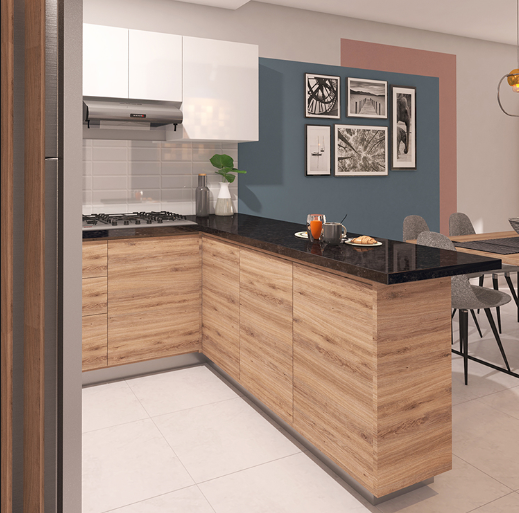 7 de 11: cocina abierta