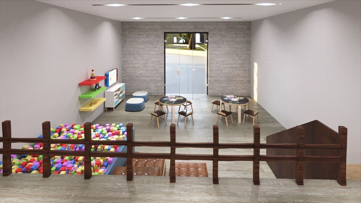 9 de 9: Salón de juegos infantiles