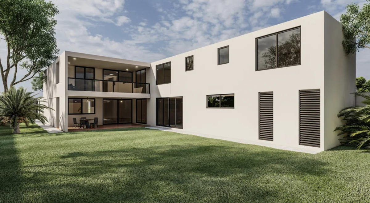 3 de 5: Fachada Trasera