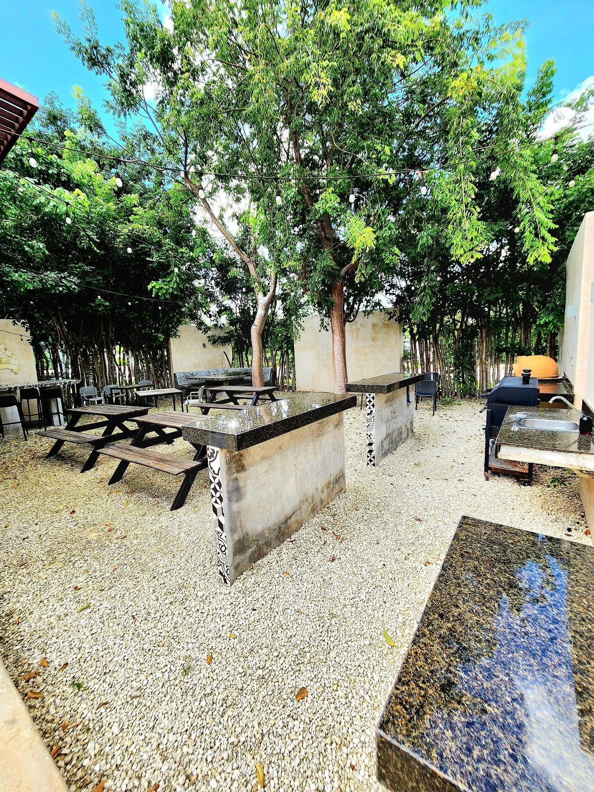 24 de 27: Área de asador y pic nic.