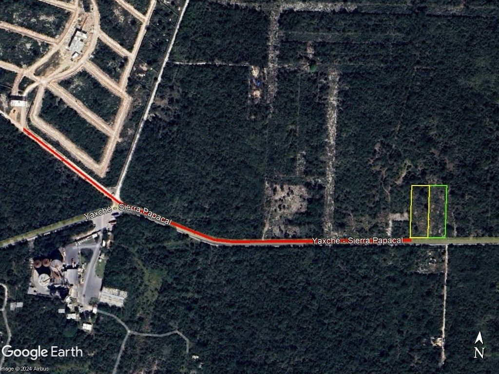 Terrenos Inversión o Desarrollo de Proyecto, carretera Yaxché - Sierra Papacal