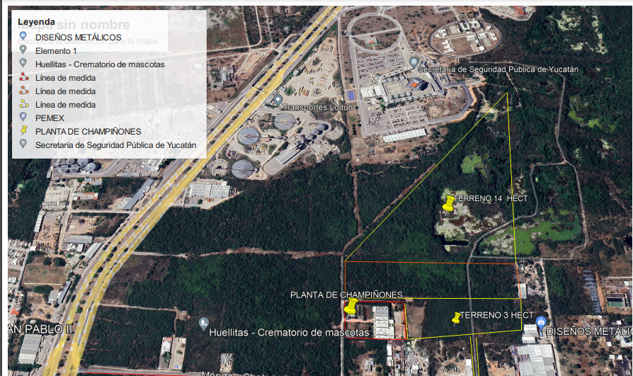 Terreno de 14 Hectareas en Venta Ideal para Desarrollar y Fragmentar, Mérida Yuc