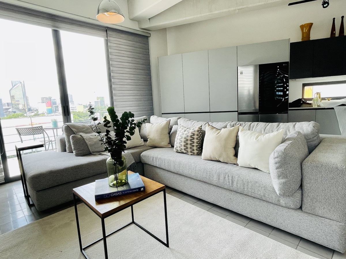 4 de 24: Sala con Cocina