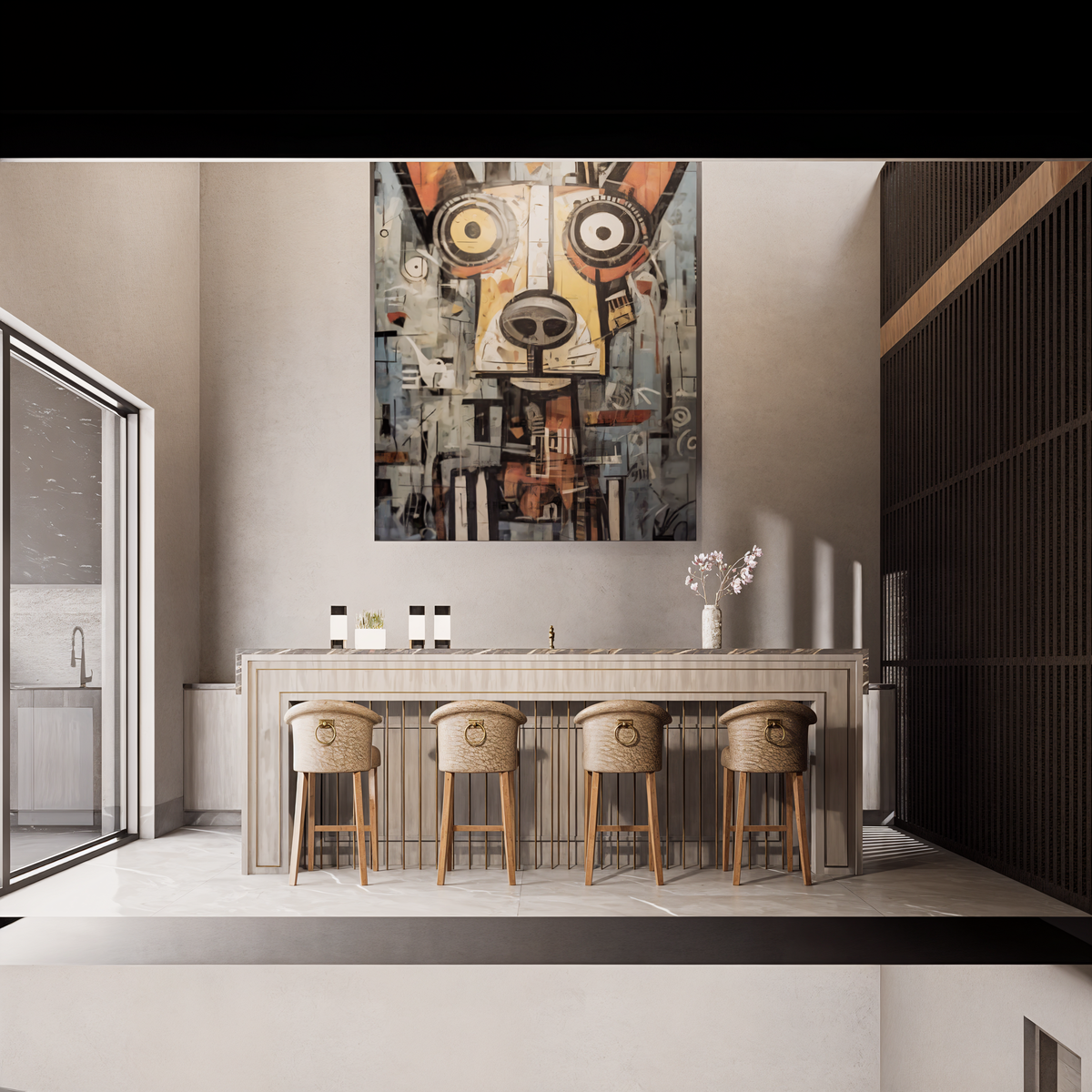 2 de 6: area para el bar