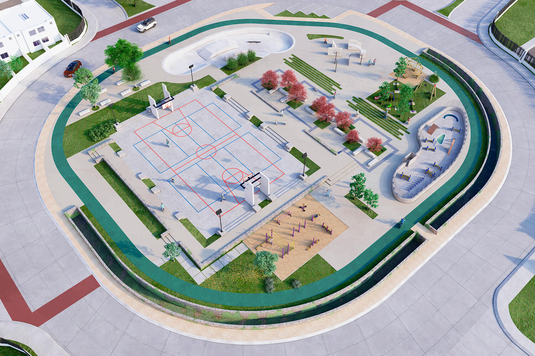 7 of 8: Canchas deportivas