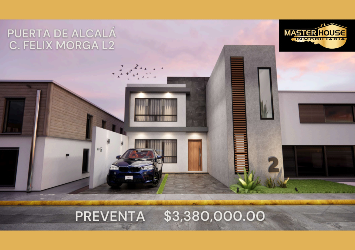 Casa de 3 Habitaciones en Preventa en Lomas de la Rioja