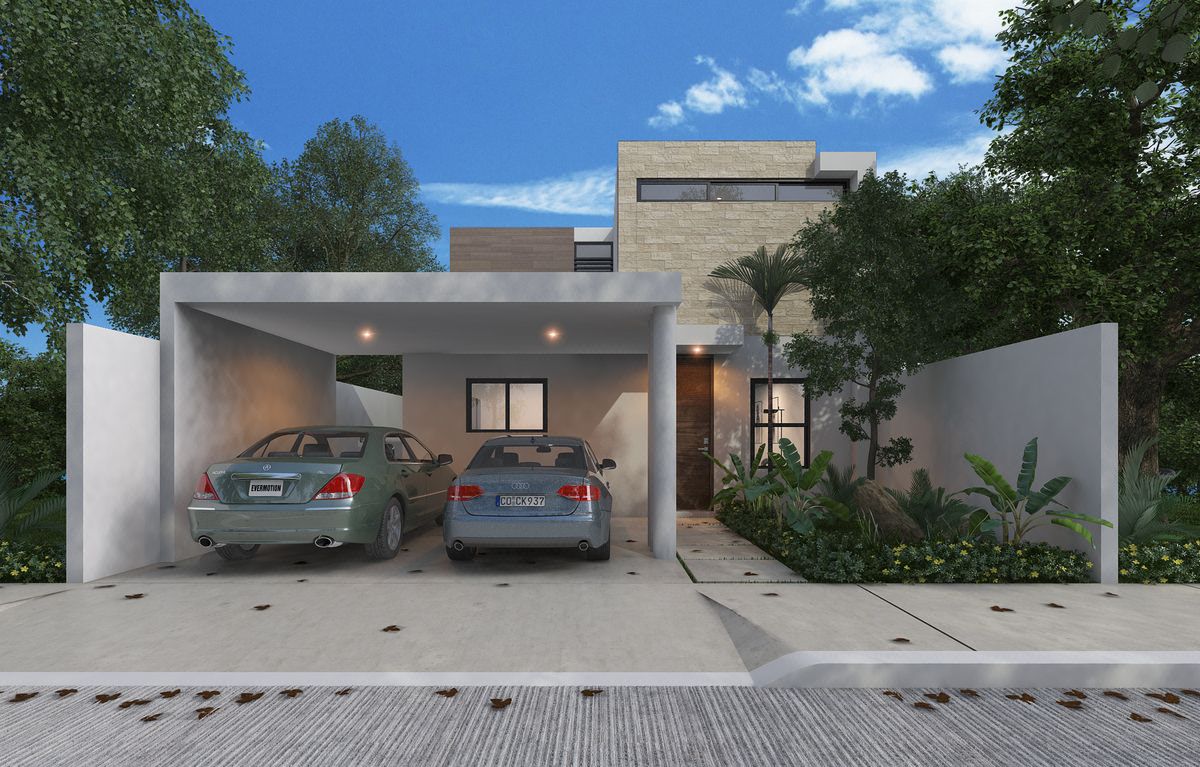 Casa en Venta en Mérida Modelo 186 en Privada Adara, Temozon Norte