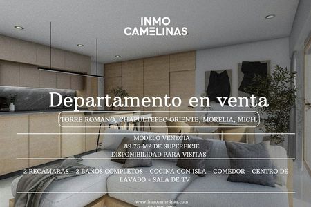 APARTMENT FOR SALE! 📍CHAPULTEPEC ORIENTE, MORELIA, MICHOACÁN