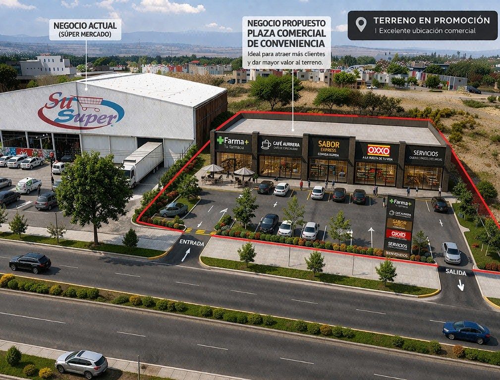Foto 2 de Terreno comercial en Hacienda Santa Fe en Tlajomulco