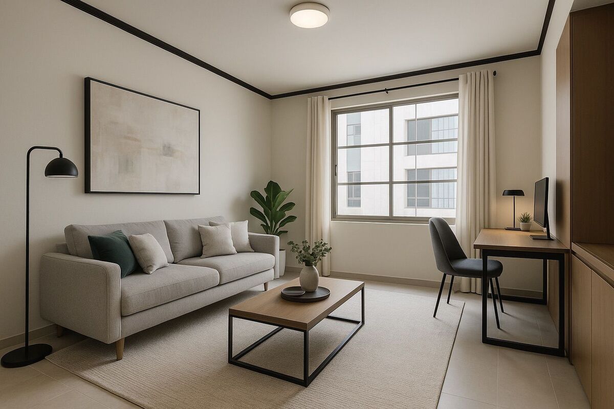 5 de 28: Imagen creada con IA. Así es como puede lucir el inmueble