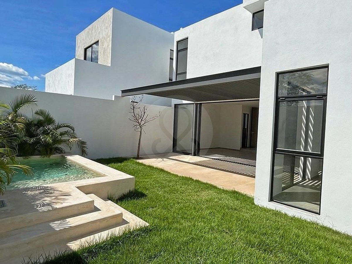 Casa Nueva en Venta de 3 Habitaciones con piscina en Dzitya, Mérida, foto 1 de 14