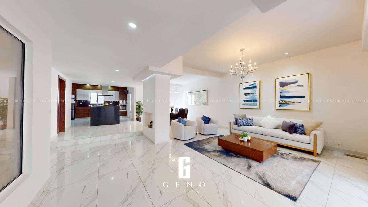 5 de 28: Sala, comedor, cocina