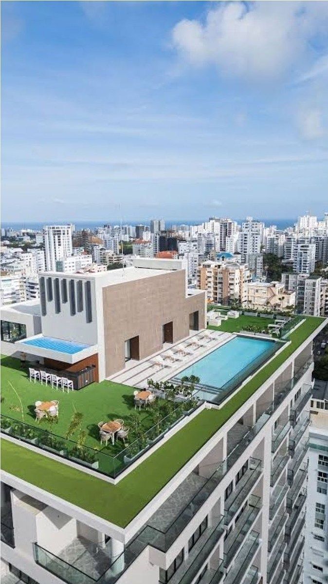 Rooftop con Bar, Piscina y Gym en el piso 19, foto 1 de 34